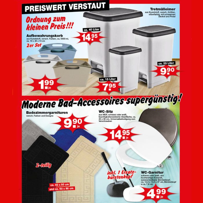Alles für Ihr Bad