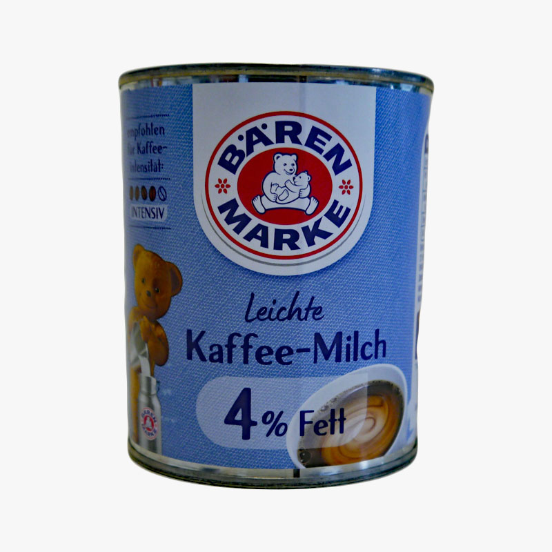 Leichte Kaffee-Milch