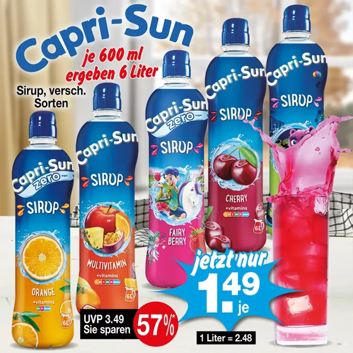 Capri Sun - Sirup