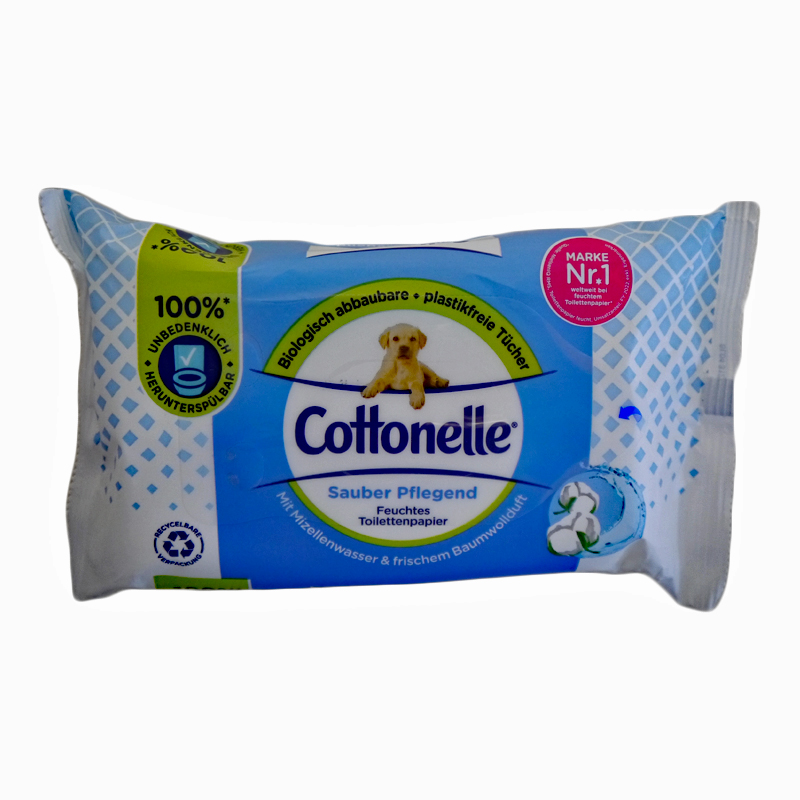 Cottonelle – Feuchtes Toilettenpapier