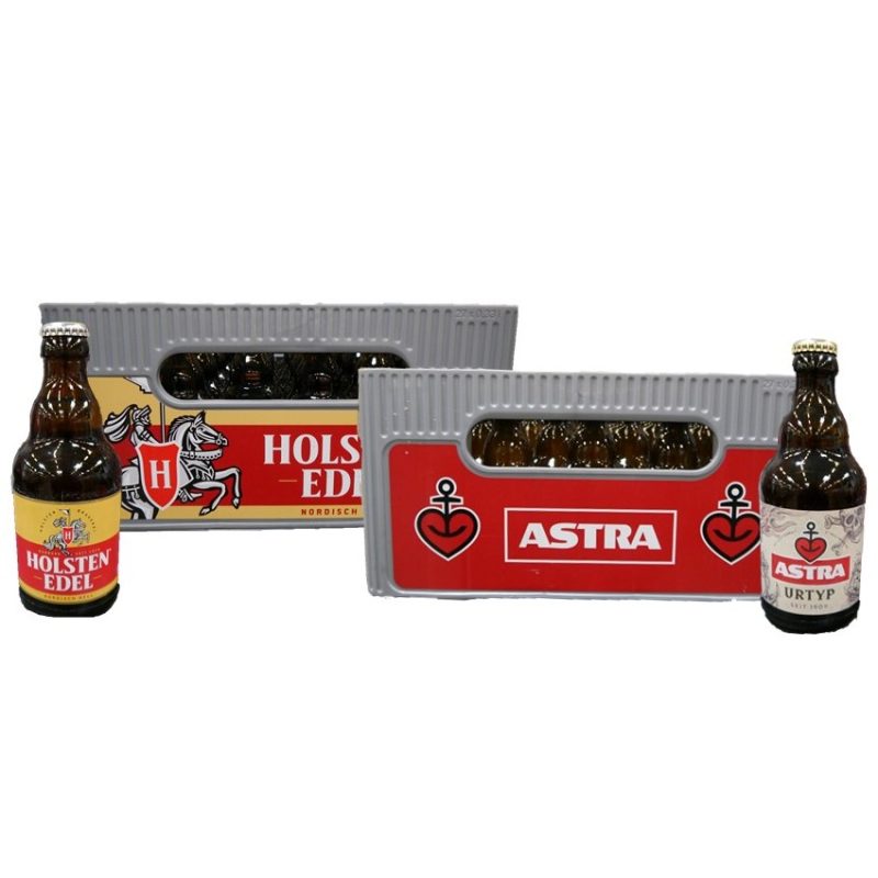 Holsten Edel Bier /Astra Urtyp oder Kiezmische (27×0,33l)