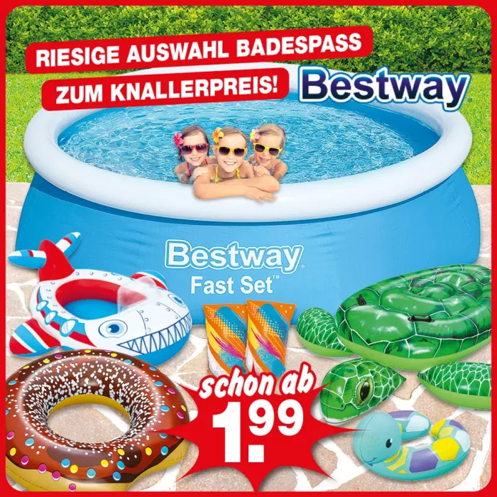 Alles für den Badespass