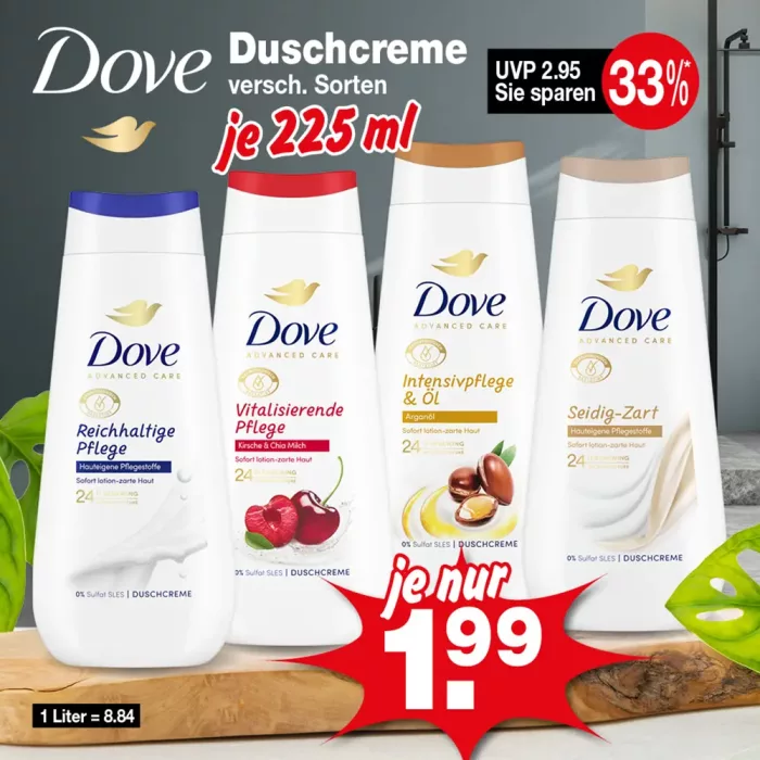 Dove Duschcreme