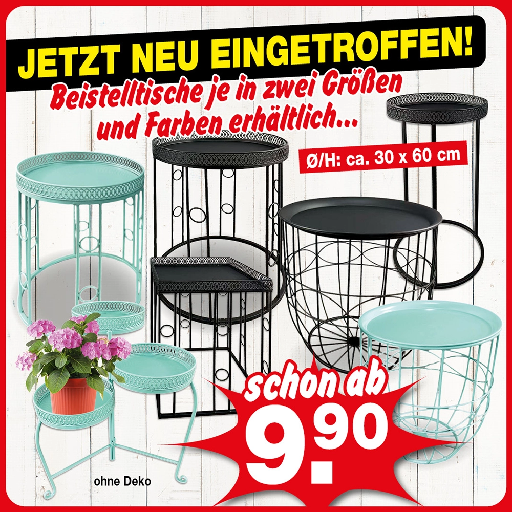 Tolle Beistelltische