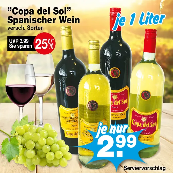 Copa del Sol - Spanischer Wein