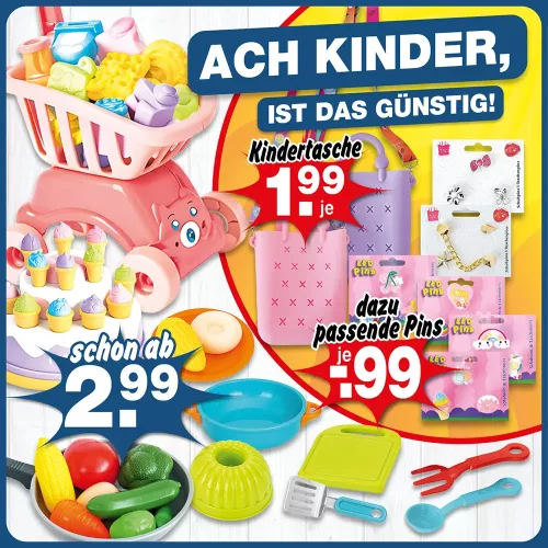 Ach Kinder, ist das günstig