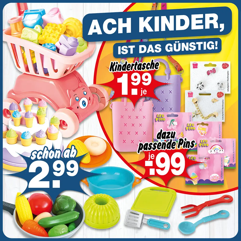 Ach Kinder, ist das günstig