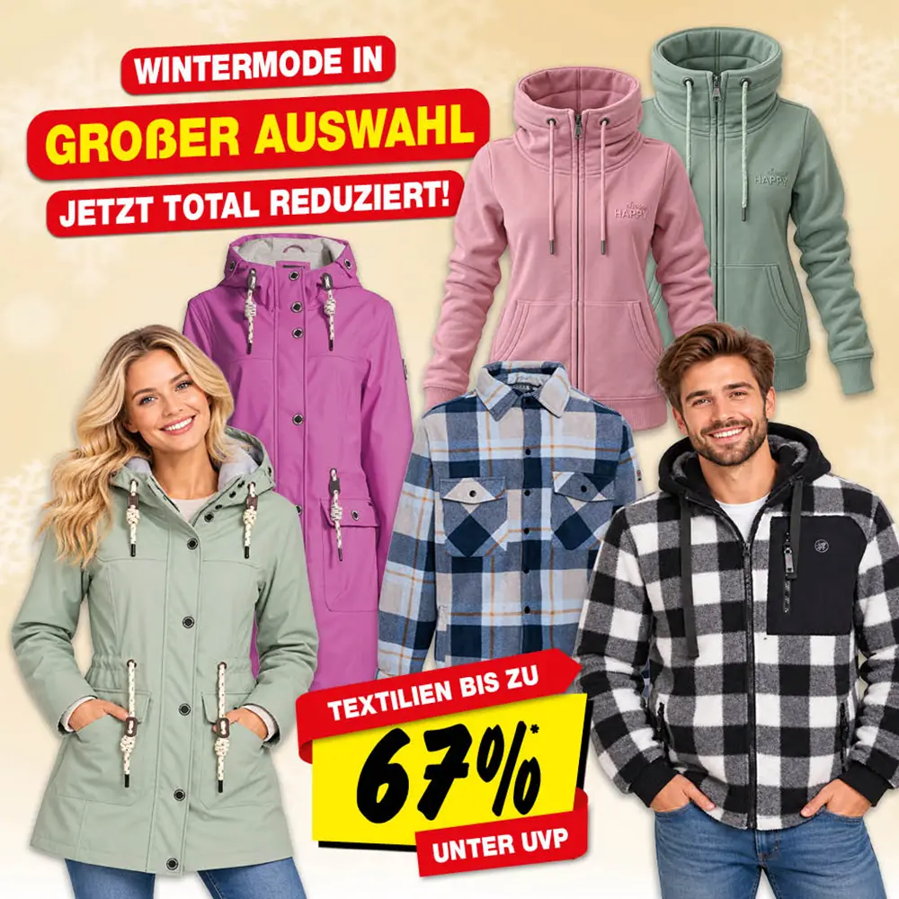 Große Auswahl Wintermode