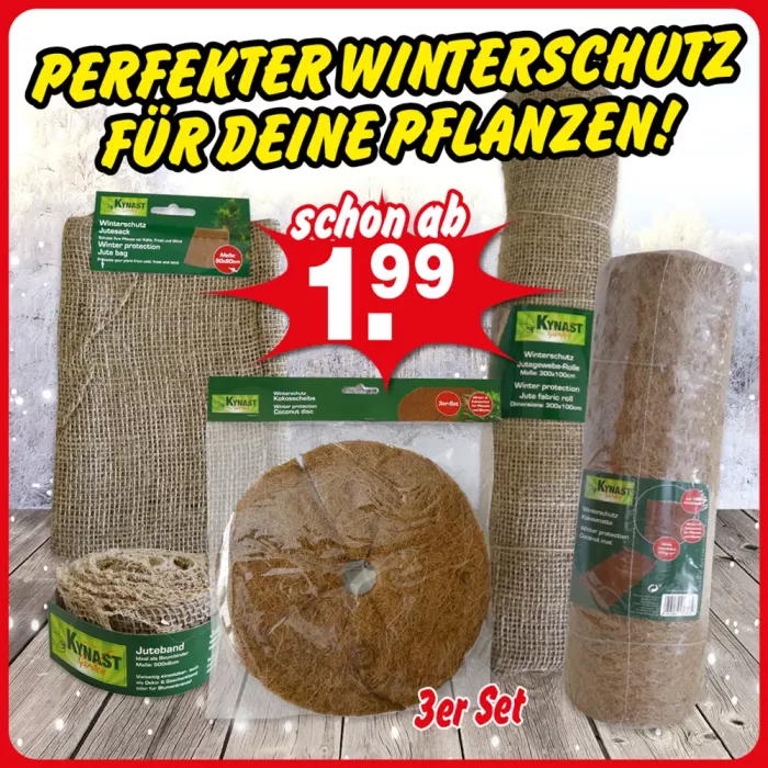 Winterschutz für Ihre Pflanzen
