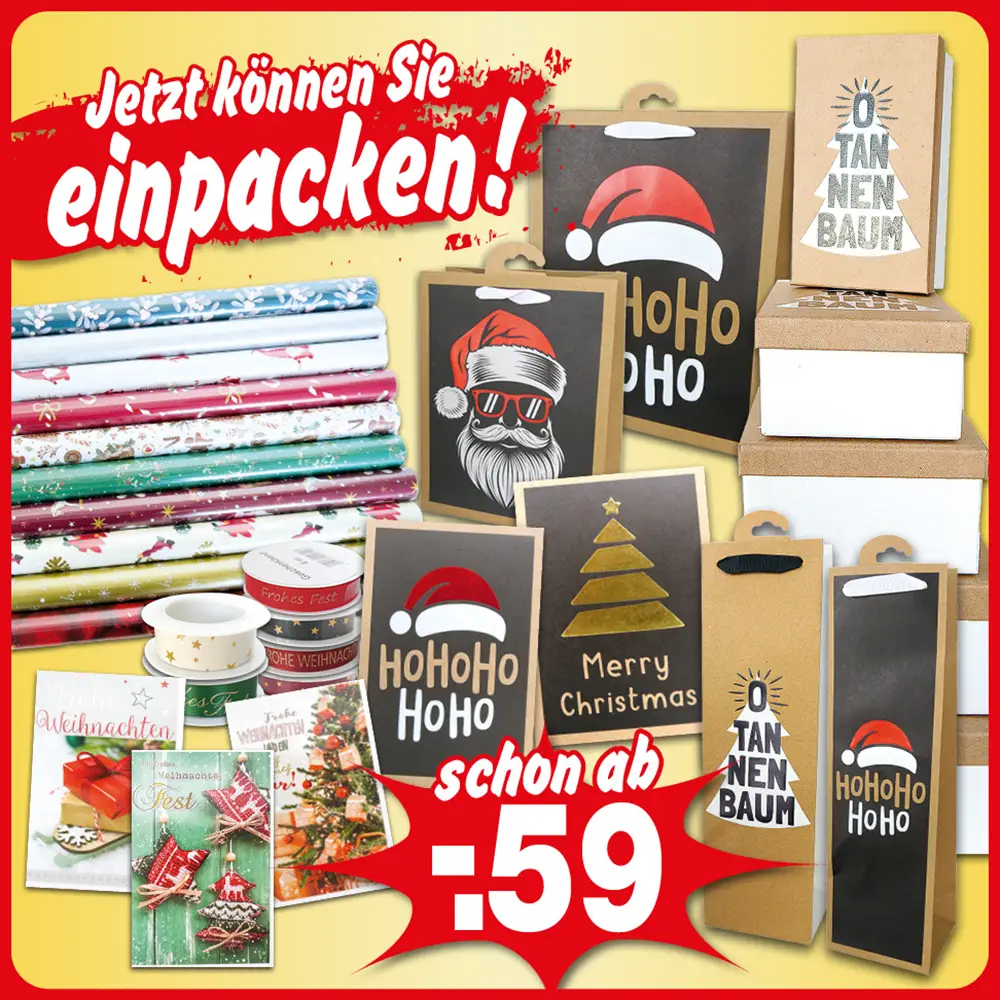 Alles zum Verpacken