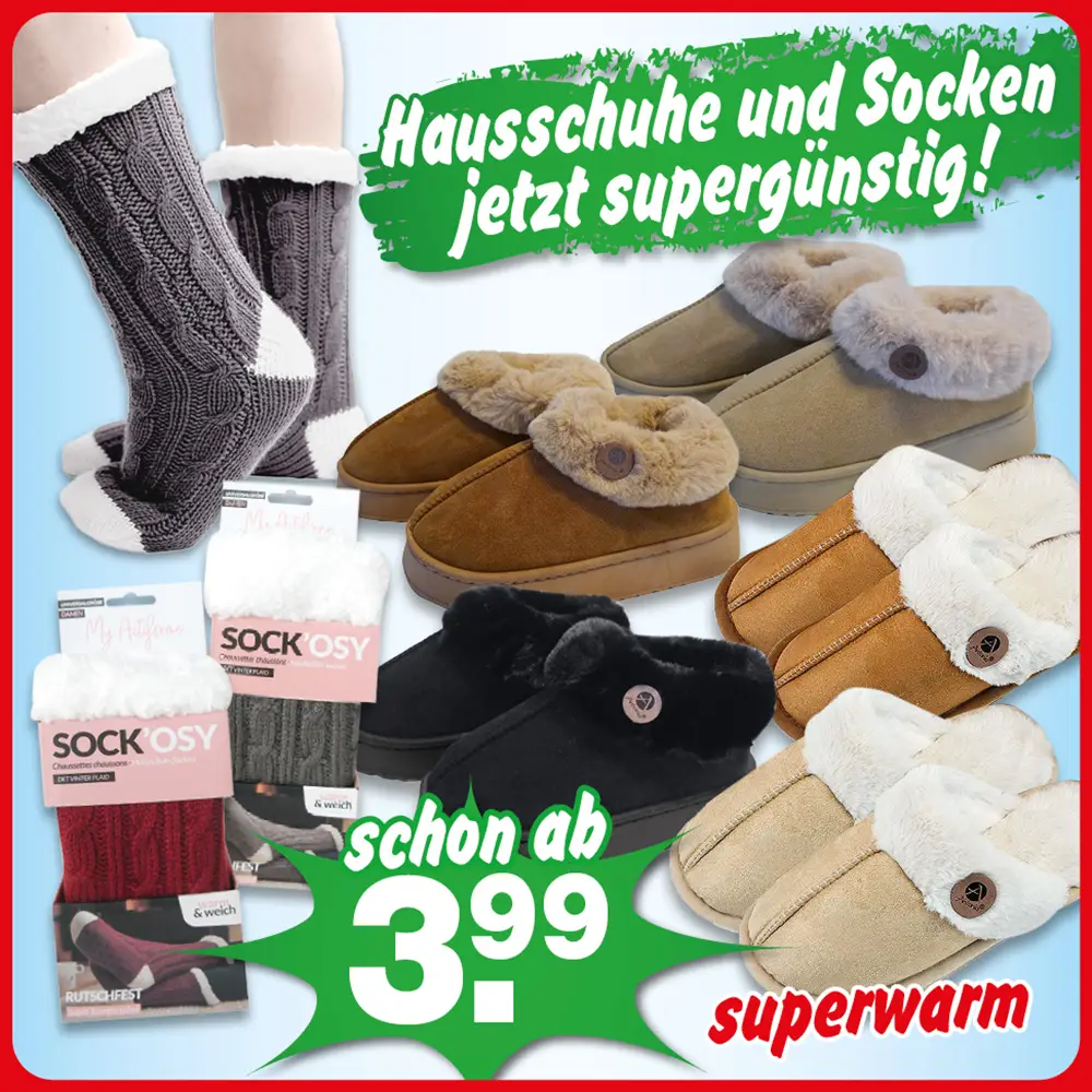 Alles für warme Füße