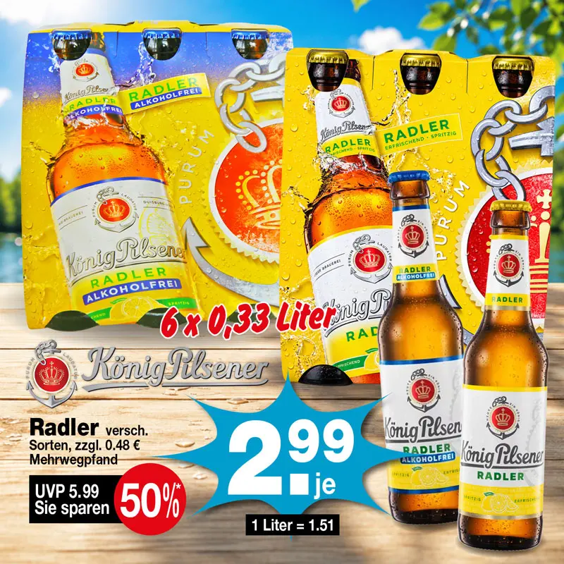 König Pilsener 6er