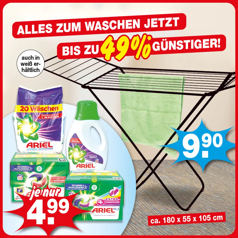 Alles zum Waschen