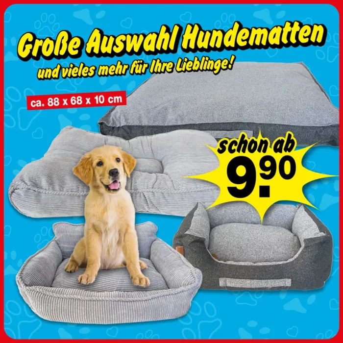 XXL Auswahl Hundekörbe/Matten