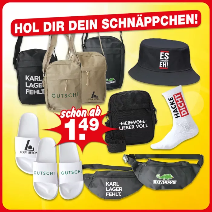 Coole Textilien - Zu Coolen Preisen