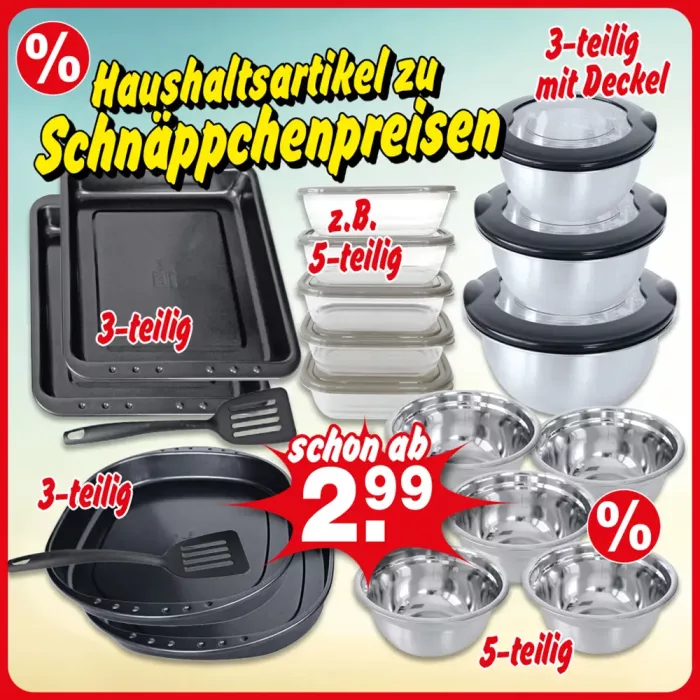 Haushaltsprodukte XXL Auswahl