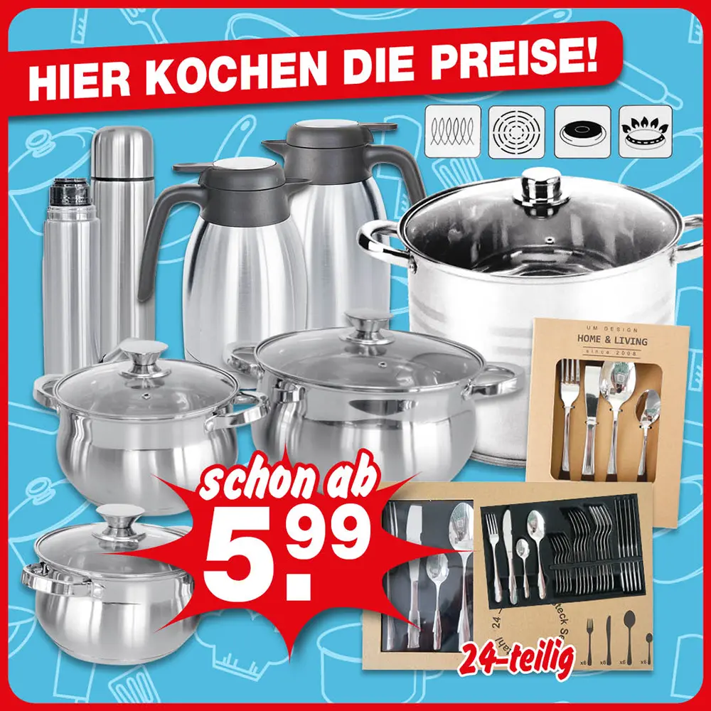 Hier kochen die Preise