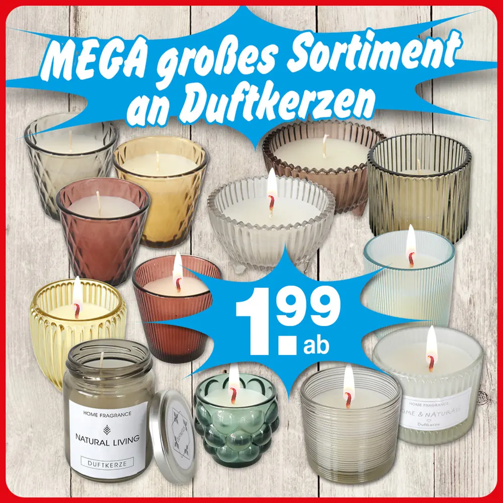 XXL Auswahl Kerzen