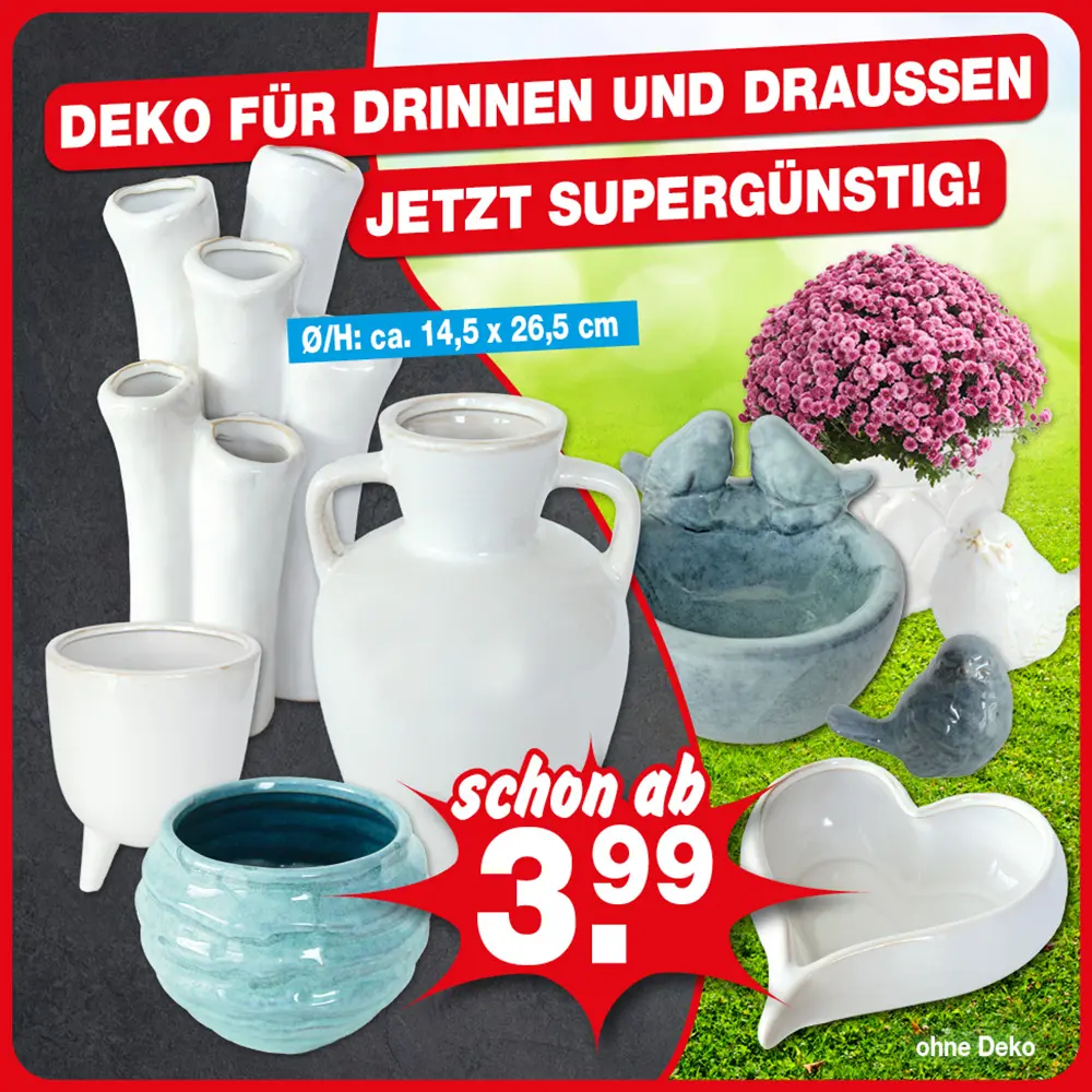 Deko für drausse und drinnen
