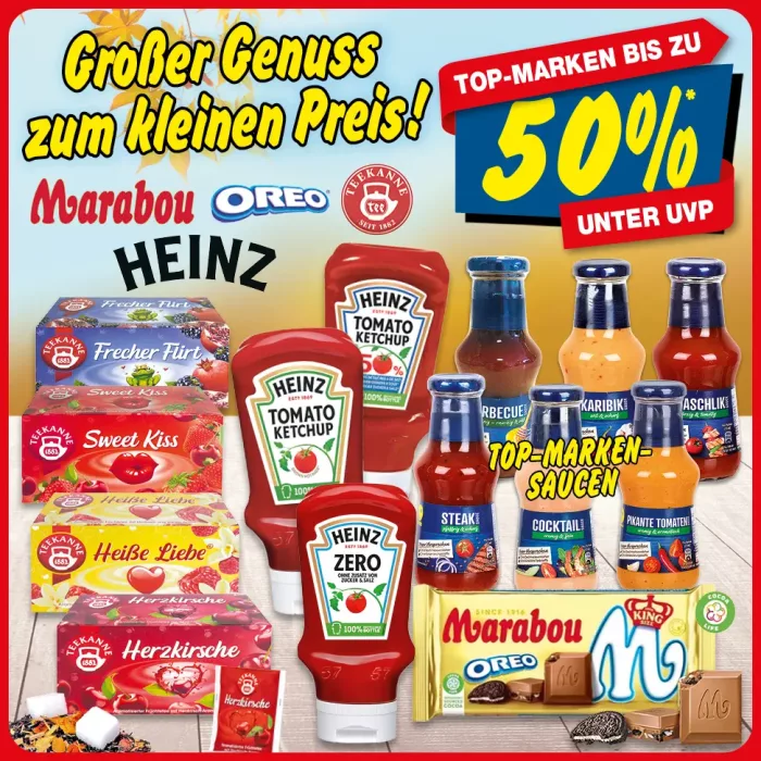 XXL Auswahl Lebensmittel