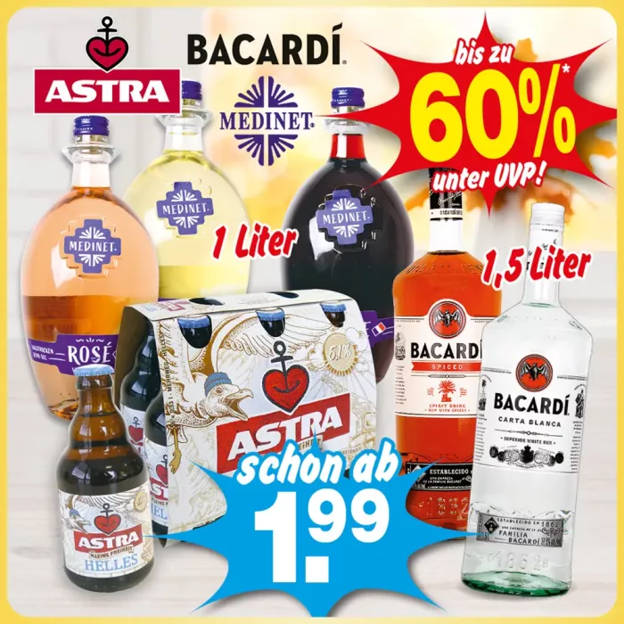 Getränke zum Sparpreis