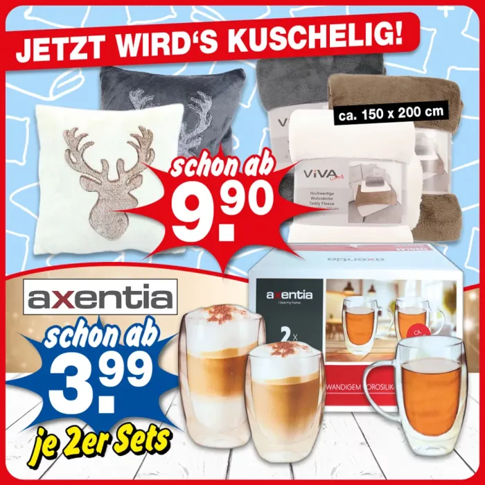 Jetzt wird es gemütlich ....