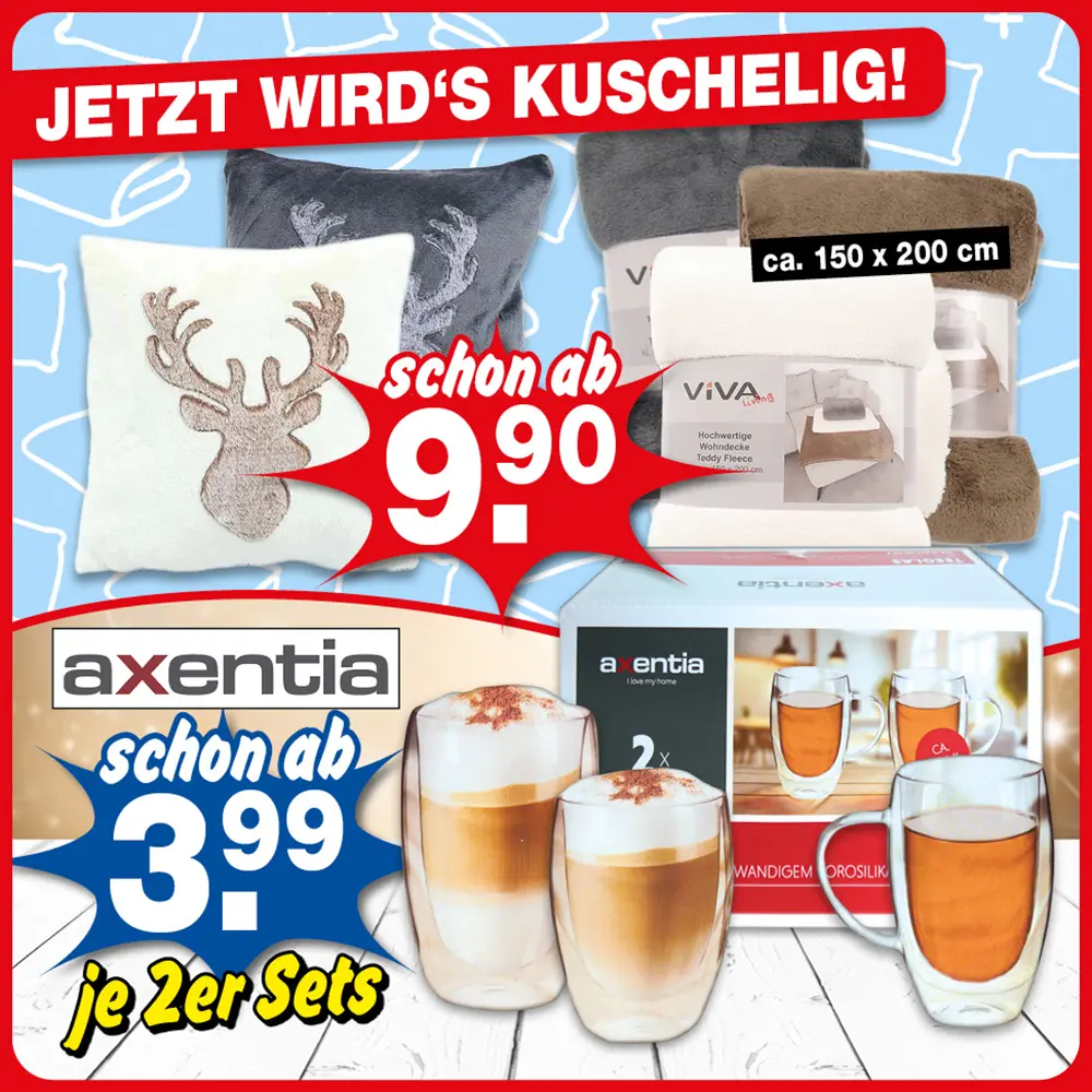 Jetzt wird es gemütlich ….