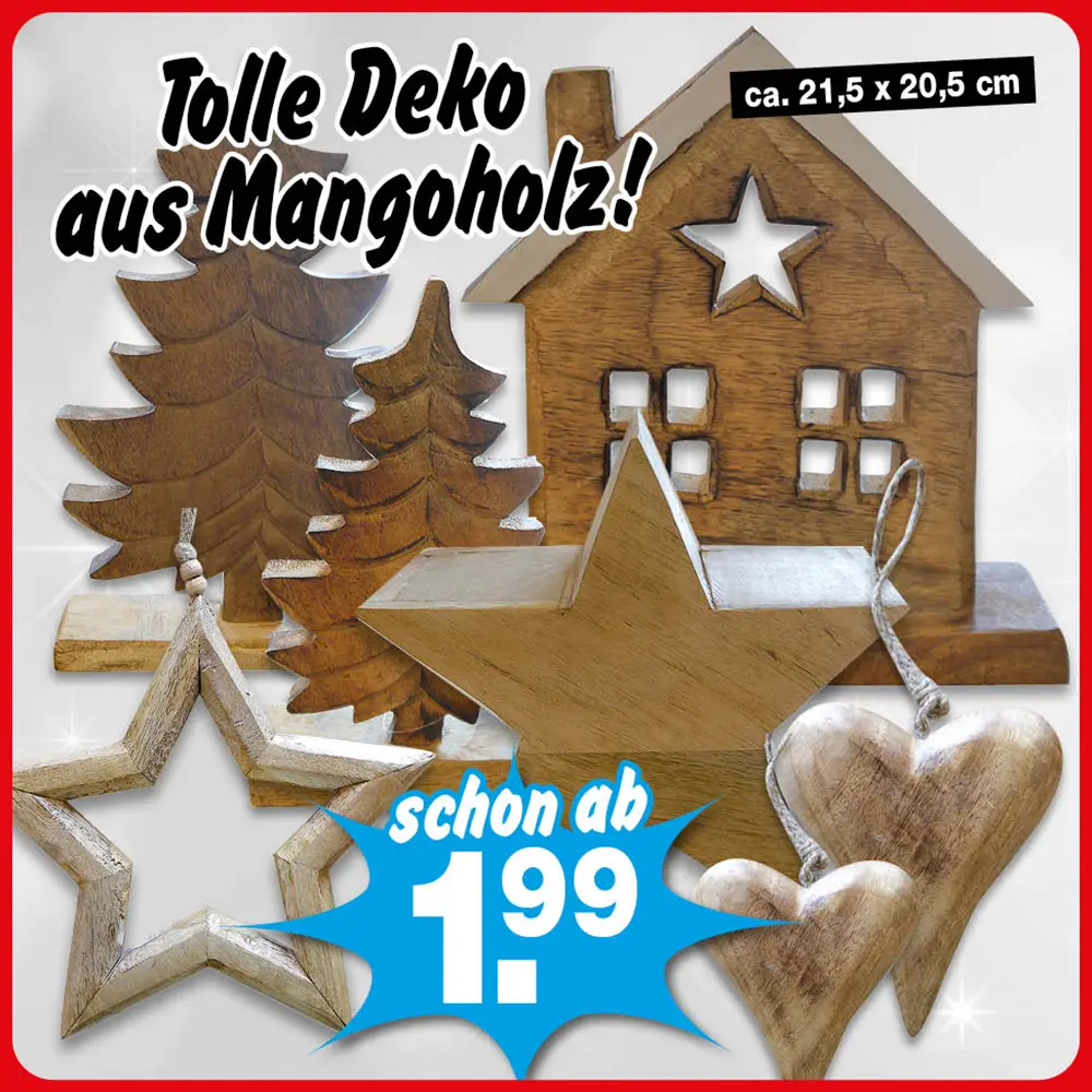 Wunderschöne Holzdeko