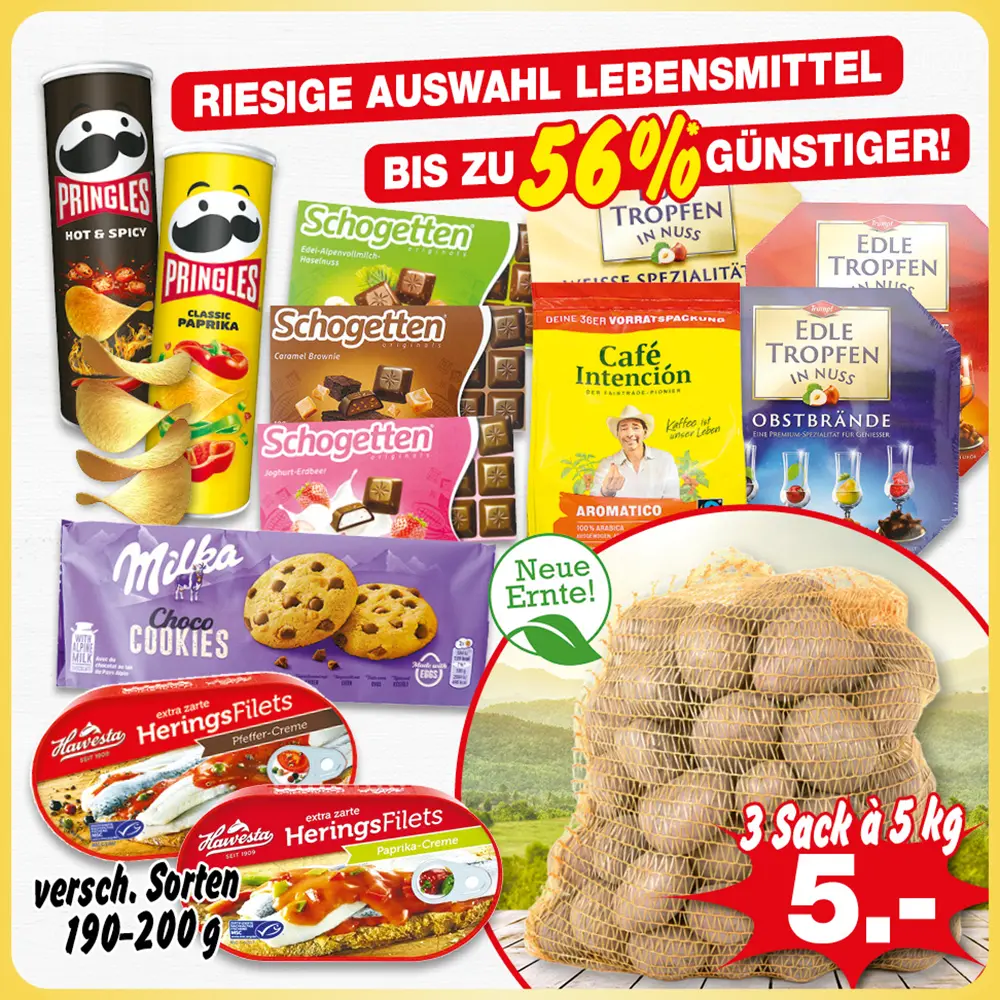 XXL Auswahl Lebensmittel