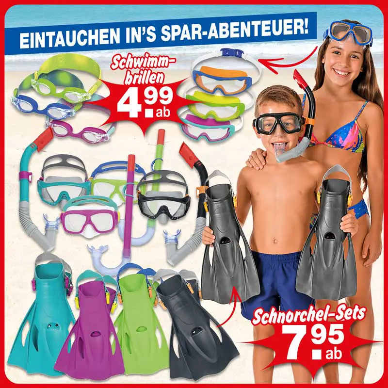 Ab ins Wasser ….