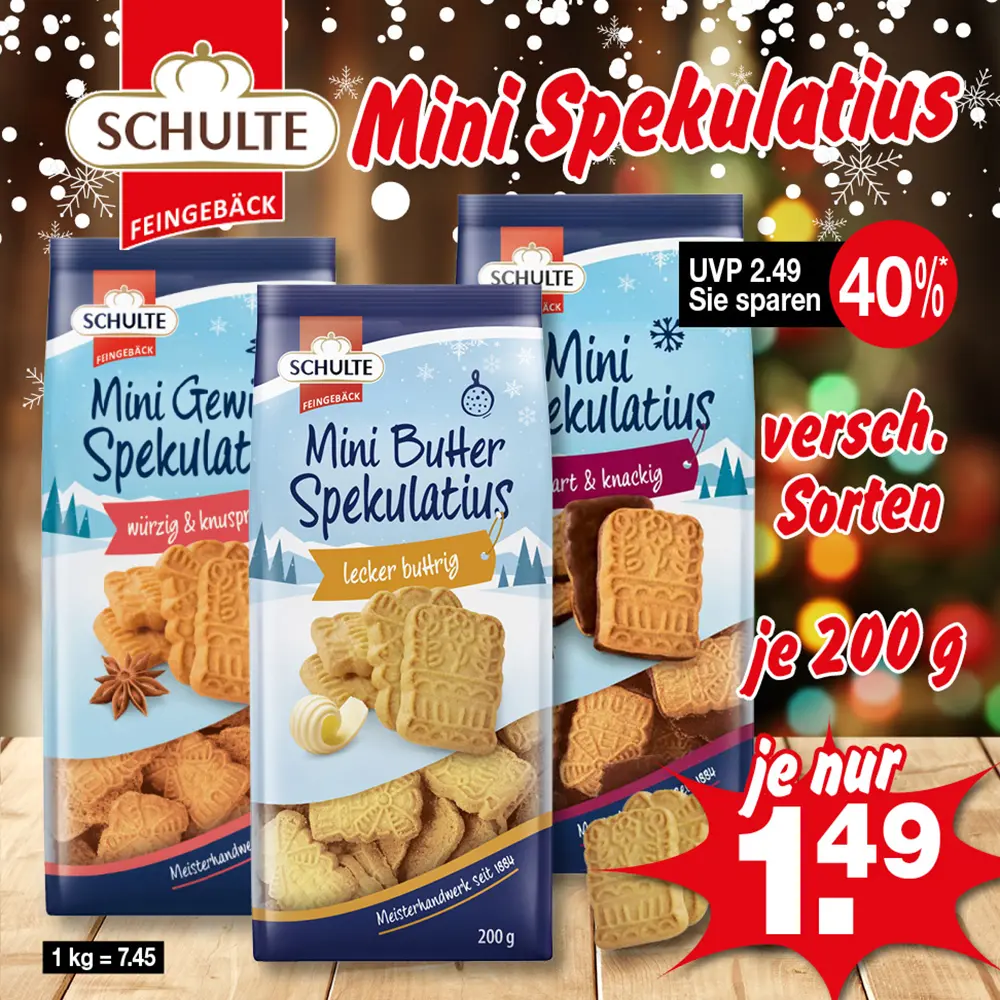 Schulte – Spekulatius
