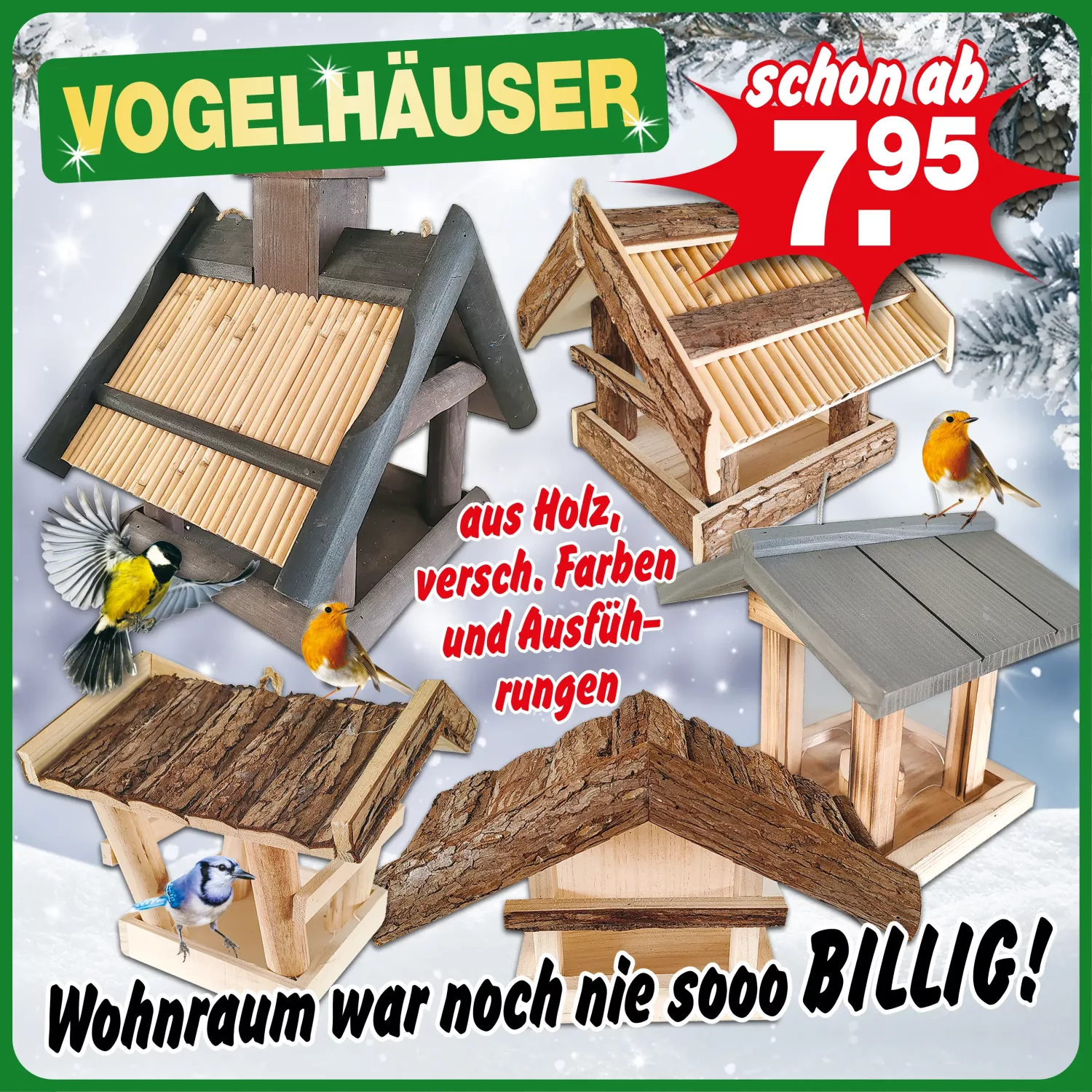 Vogelhäuser