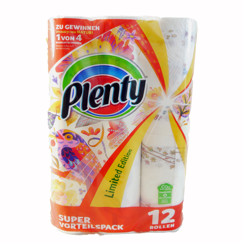 Plenty – Küchenrollen Super Vorteilspack