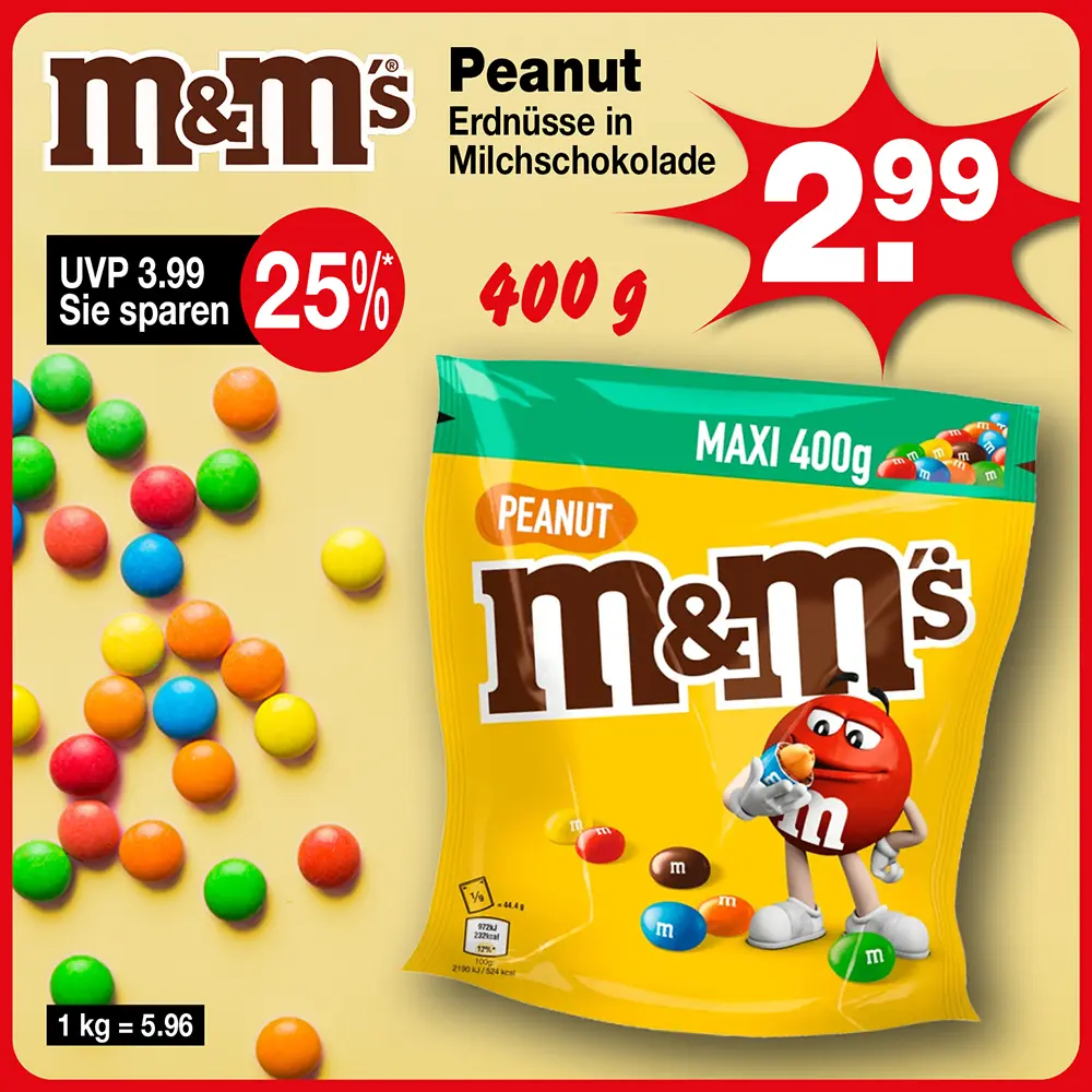 M&M Peanuts