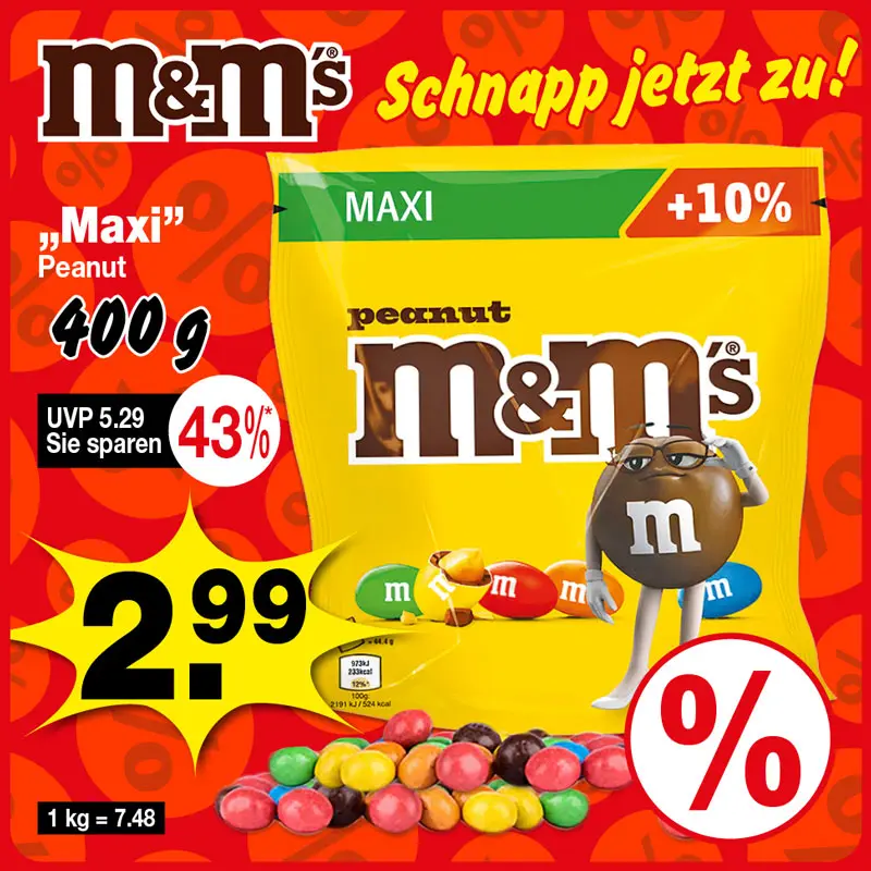 m&m´s Maxi